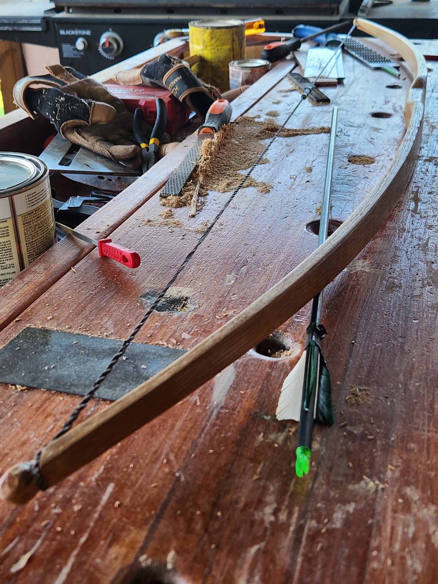 White Oak Bow - Straight and True Series - 'Hallelujah'