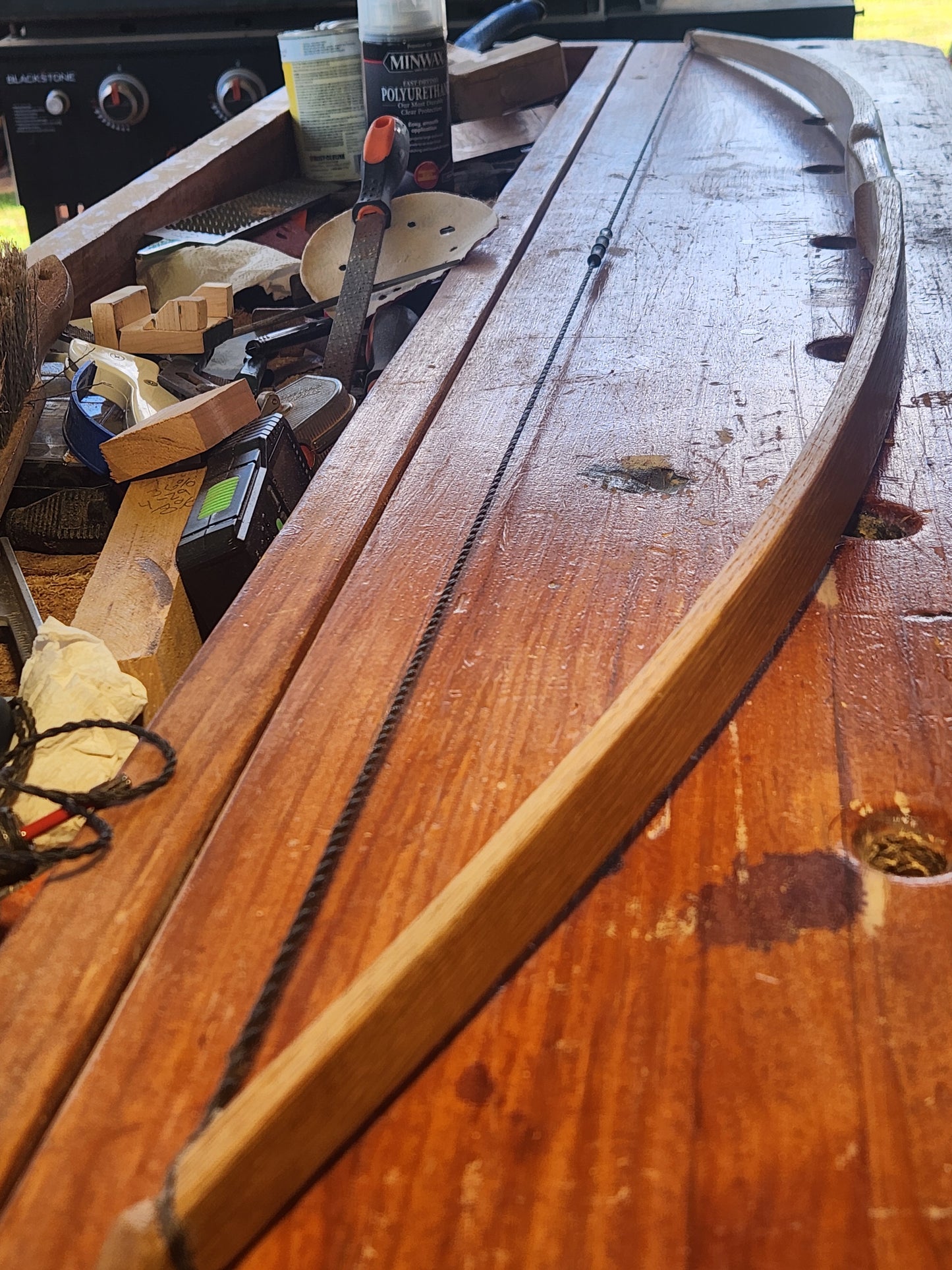 White Oak Bow - Straight and True Series - 'Cornerstone'