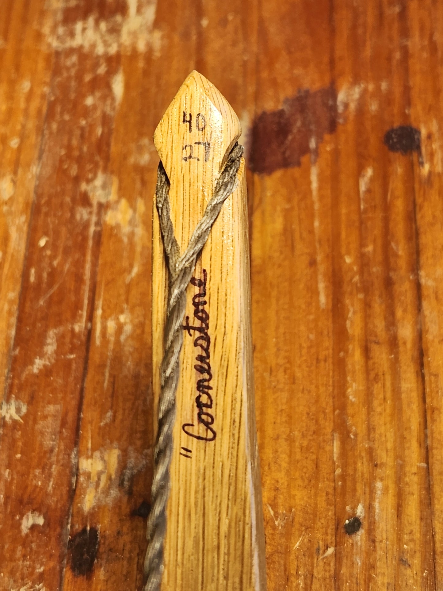 White Oak Bow - Straight and True Series - 'Cornerstone'